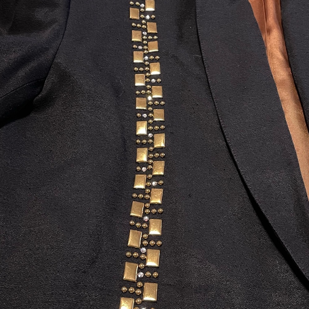 Criscione New York Embellished Black Blazer  Size S
